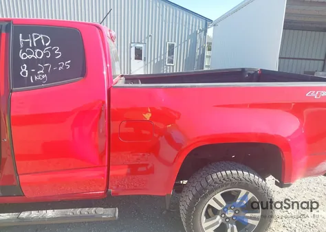 2018 Chevrolet Colorado Wt из США, поврежденный, VIN 1GCHTBEN2J1224537